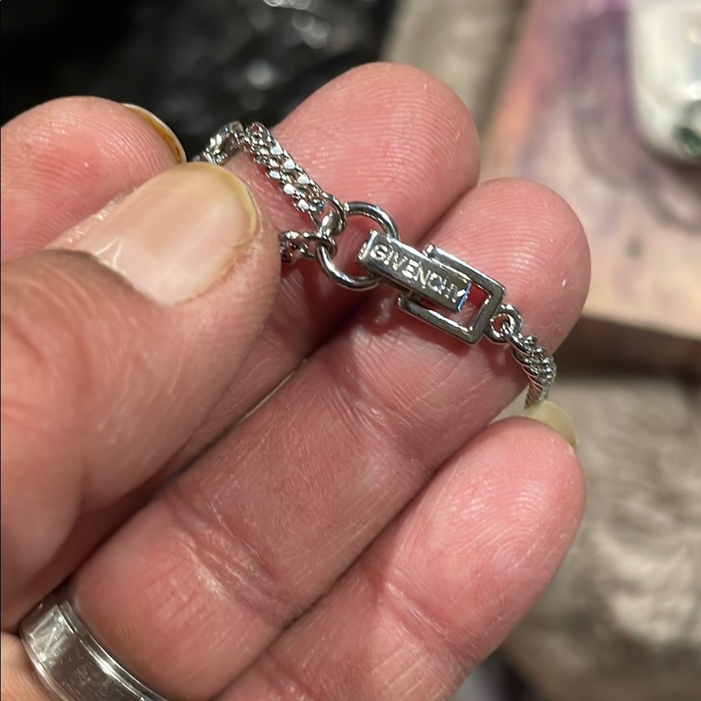 Givenchy Silver Chain necklace